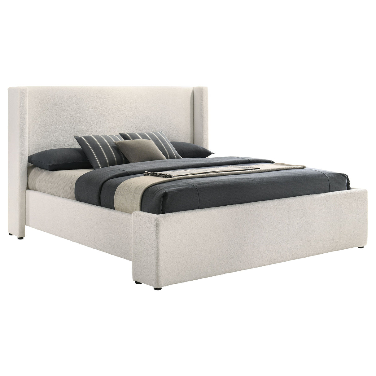 Alamosa White Eastern King Bed by Coaster at Eve Furniture