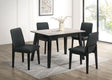Alan Black 5-Piece Dining Room Set by Happy Homes at Eve Furniture