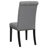 Alana Upholstered Tufted Side Chairs with Nailhead Trim, Set of 2 by Coaster at Eve Furniture