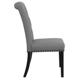 Alana Upholstered Tufted Side Chairs with Nailhead Trim, Set of 2 by Coaster at Eve Furniture