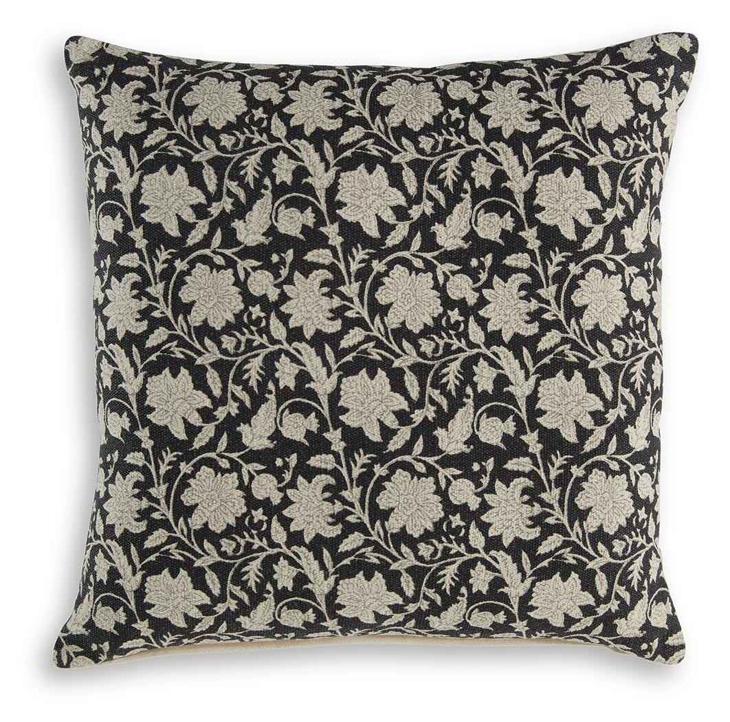 Alanderson Black/Ivory Pillow by Ashley at Eve Furniture