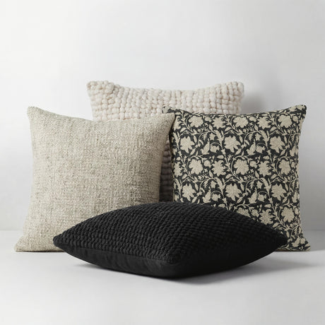 Alanderson Black/Ivory Pillow by Ashley at Eve Furniture