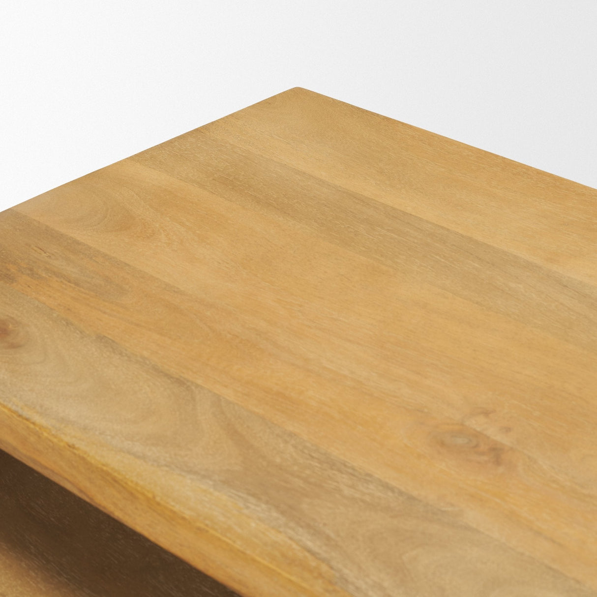 Alanna 22.0L x 15.0W x 22.0H Set of 2 Brown Wood Nesting Accent Tables by Mercana at Eve Furniture
