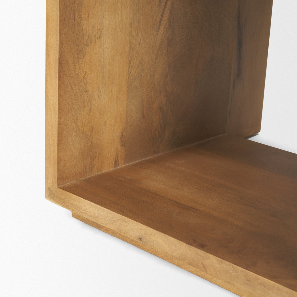 Alanna 22.0L x 15.0W x 22.0H Set of 2 Brown Wood Nesting Accent Tables by Mercana at Eve Furniture