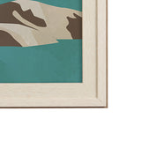Alaska Go USA (XL) by Mercana Studio a Hand Embellished Decograph Framed Art Print under Glass by Mercana at Eve Furniture