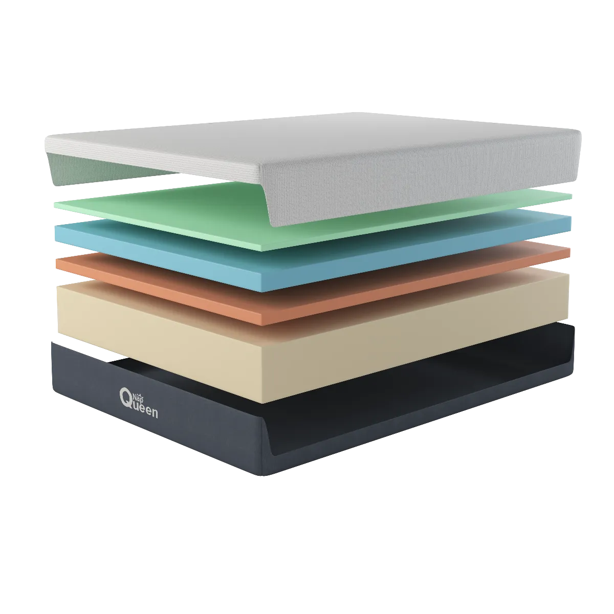 Alaska Ultra Cool Fabric + Cooling Gel Memory Foam Mattress by NapQueen at Eve Furniture