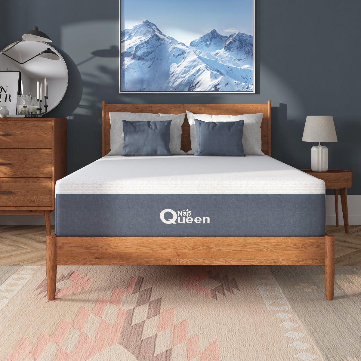 Alaska Ultra Cool Fabric + Cooling Gel Memory Foam Mattress by NapQueen at Eve Furniture