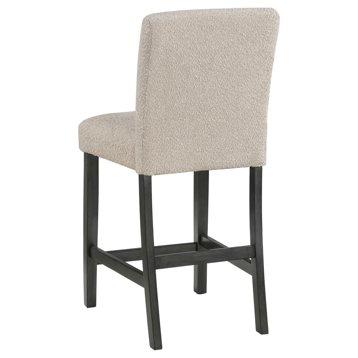 Alba Boucle Upholstered Counter Height Dining Chair Beige and Charcoal Grey (Set of 2) by Coaster at Eve Furniture
