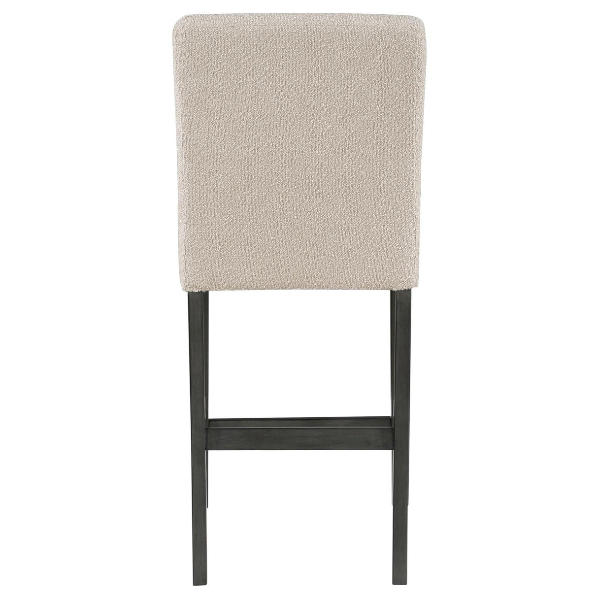 Alba Boucle Upholstered Counter Height Dining Chair Beige and Charcoal Grey (Set of 2) by Coaster at Eve Furniture