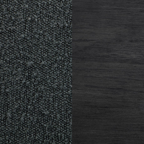 Alba Boucle Upholstered Counter Height Dining Chair Black and Charcoal Grey (Set of 2) by Coaster at Eve Furniture