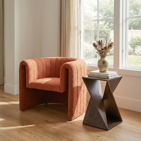 Alba Walnut Accent Table by Zuomod at Eve Furniture
