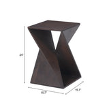 Alba Walnut Accent Table by Zuomod at Eve Furniture