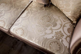 Albacete Dark Cherry/Brown Sofa by Furniture of America at Eve Furniture