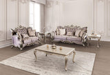 Albacete Champagne/Purple Sofa by Furniture of America at Eve Furniture