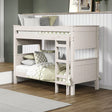 Albani White Twin/Twin Post Bunkbed by Furniture of America at Eve Furniture