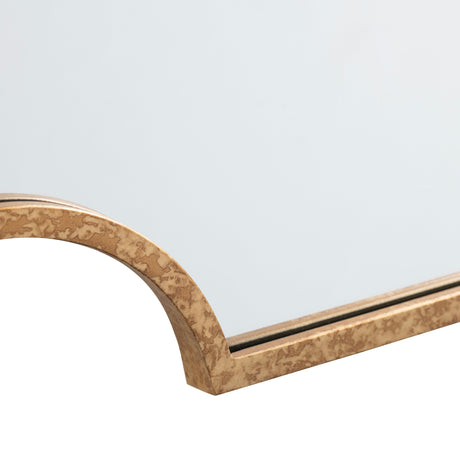 Albany 1 Gold Wall Mirror by Crestview at Eve Furniture