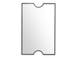 Albany 2 Black Wall Mirror by Crestview at Eve Furniture