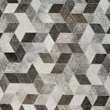 Albermarle Gray/Brown Pouf by Ashley at Eve Furniture