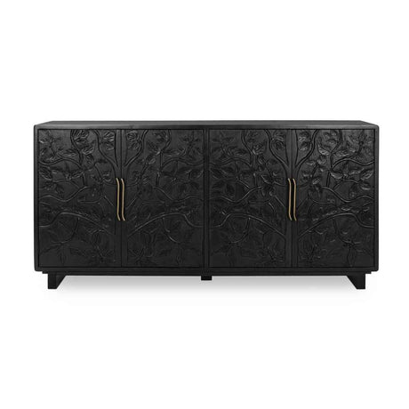 Albero 4 Door Buffet - Black by Classic Home at Eve Furniture