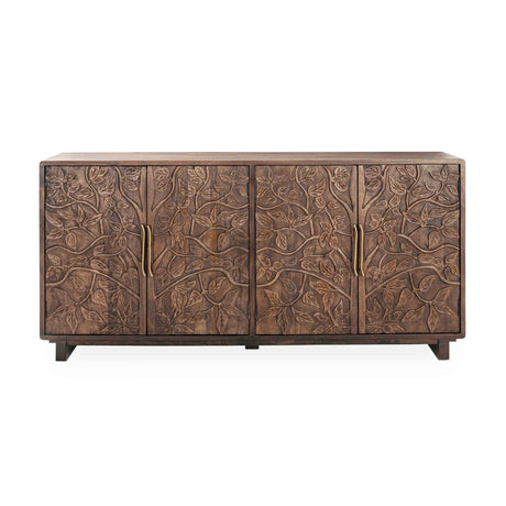 Albero 4 Door Buffet - Kona Brown by Classic Home at Eve Furniture