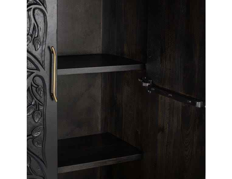 Albero Black Tall Cabinet by Classic Home at Eve Furniture