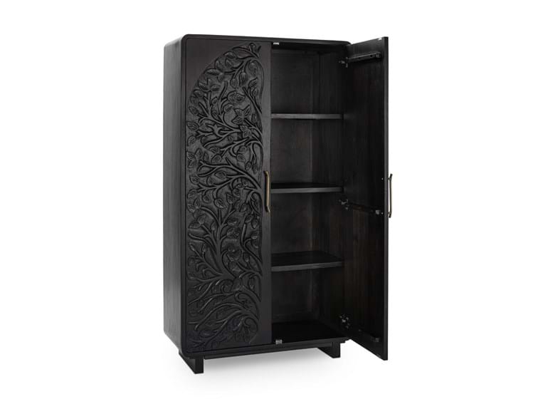 Albero Black Tall Cabinet by Classic Home at Eve Furniture