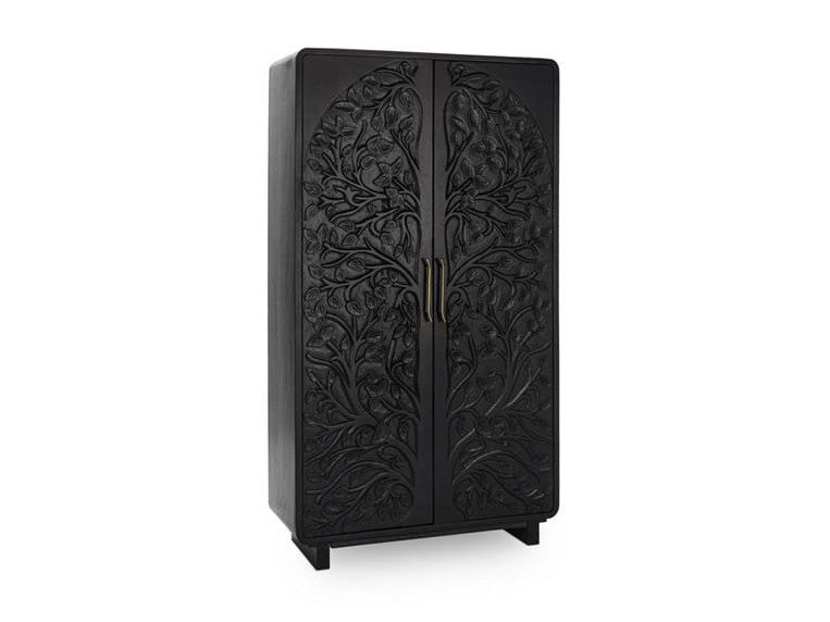 Albero Black Tall Cabinet by Classic Home at Eve Furniture