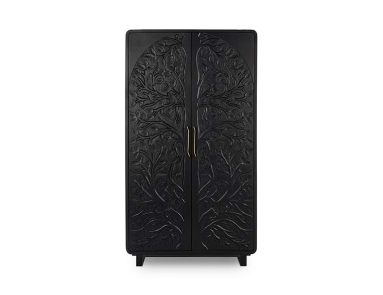 Albero Black Tall Cabinet by Classic Home at Eve Furniture