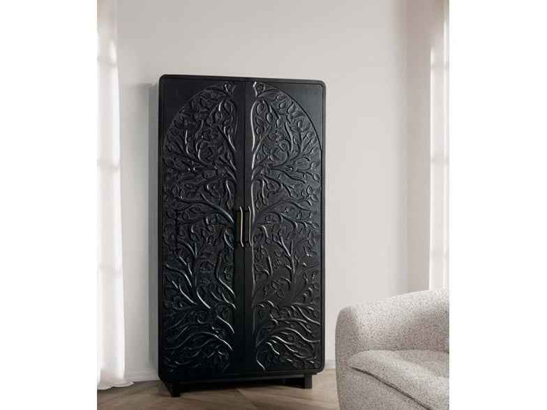 Albero Black Tall Cabinet by Classic Home at Eve Furniture