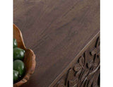 Albero Brown Solid Wood 4-Door Buffet by Classic Home at Eve Furniture