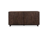 Albero Brown Solid Wood 4-Door Buffet by Classic Home at Eve Furniture