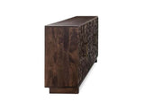 Albero Brown Solid Wood 4-Door Buffet by Classic Home at Eve Furniture