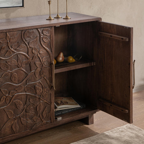 Albero Kona Brown 6 Door Cabinet by Classic Home at Eve Furniture