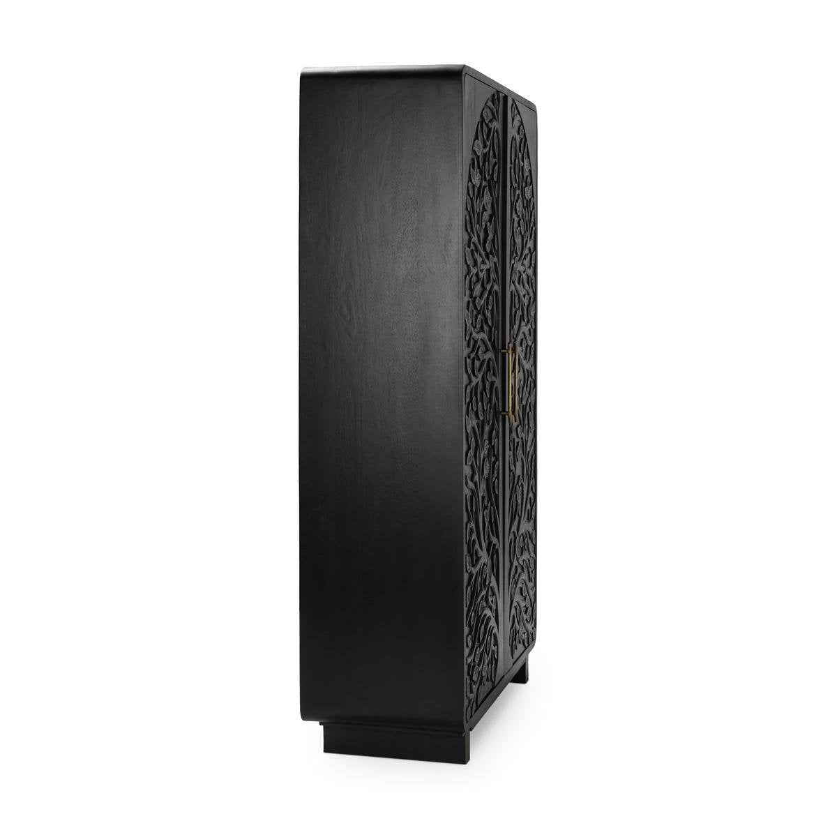 Albero Tall Cabinet - Black by Classic Home at Eve Furniture