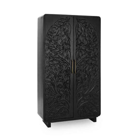 Albero Tall Cabinet - Black by Classic Home at Eve Furniture