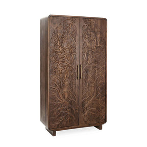 Albero Tall Cabinet - Kona Brown by Classic Home at Eve Furniture