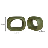Albers Green Outdoor Stool by Moe's Home at Eve Furniture