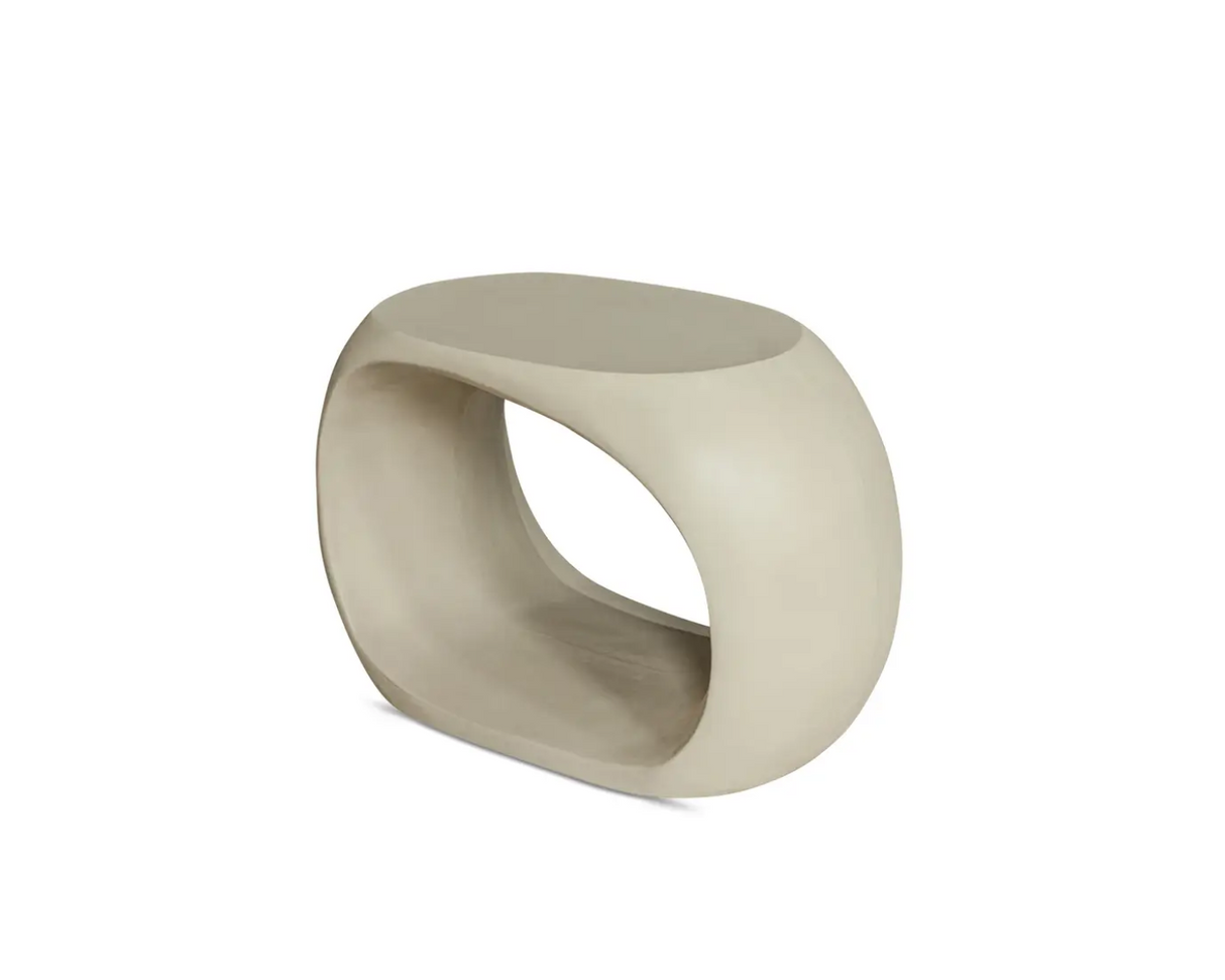 Albers Outdoor Stool Cream by Moe's Home at Eve Furniture