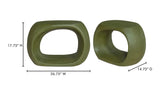 Albers Outdoor Stool Green by Moe's Home at Eve Furniture