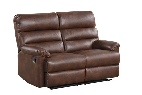 Albert Brown 3-Piece Reclining Living Room Set by Happy Homes at Eve Furniture