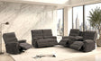 Albert Brown Performance Fabric Reclining Living Room Set by Happy Homes at Eve Furniture