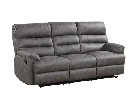 Albert Gray 3-Piece Reclining Living Room Set by Happy Homes at Eve Furniture