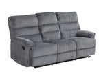 Albert Gray Fabric 3-Piece Reclining Living Room Set by Happy Homes at Eve Furniture