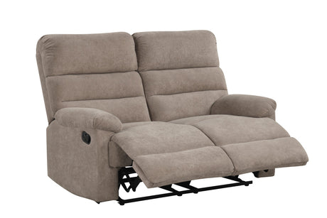 Albert Mocha/Brown Fabric Reclining Living Room Set by Happy Homes at Eve Furniture