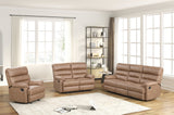 Albert Saddle 3-Piece Reclining Living Room Set by Happy Homes at Eve Furniture