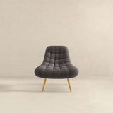 Aubrey French Boucle Lounge Chair by Ashcroft Imports at Eve Furniture