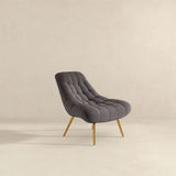 Aubrey French Boucle Lounge Chair by Ashcroft Imports at Eve Furniture