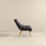Aubrey French Boucle Lounge Chair by Ashcroft Imports at Eve Furniture