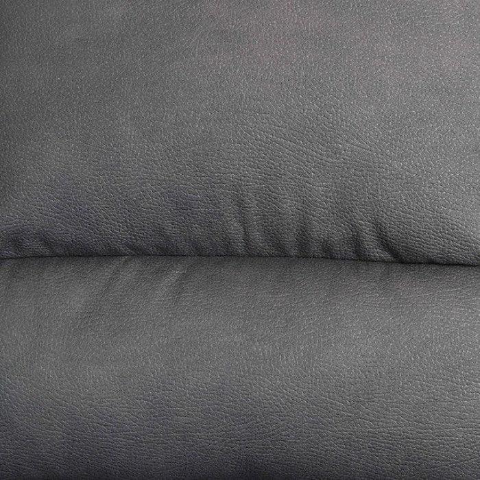 Alcester Graphite Sectional Sleeper by Furniture of America at Eve Furniture