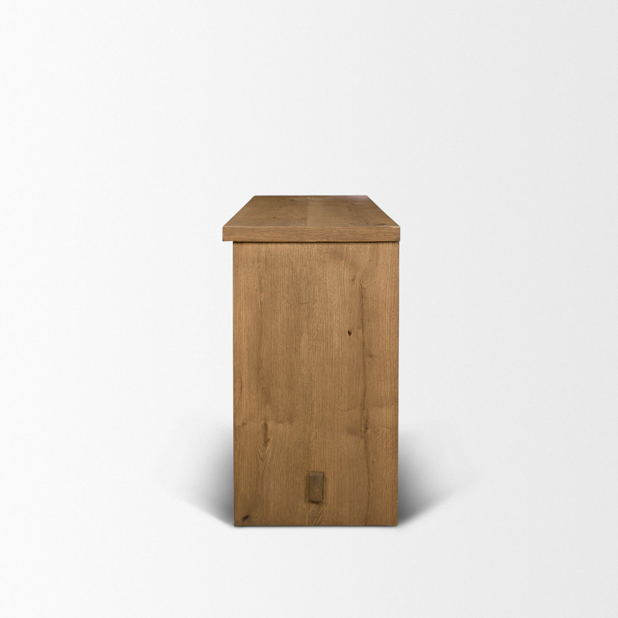 Alcott Brown Wood 4 Door Closed Sideboard by Mercana at Eve Furniture